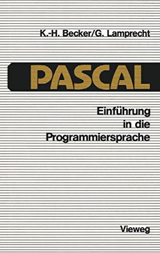 Einführung in die Programmiersprache PASCAL