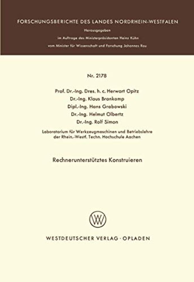 Rechnerunterstütztes Konstruieren