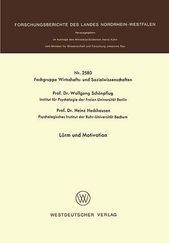 Lärm und Motivation