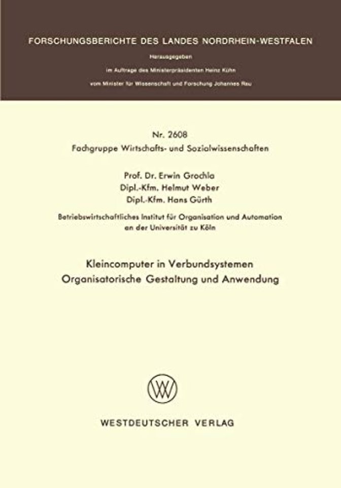 Kleincomputer in Verbundsystemen