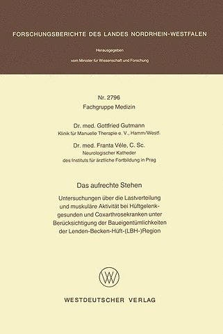 Das aufrechte Stehen