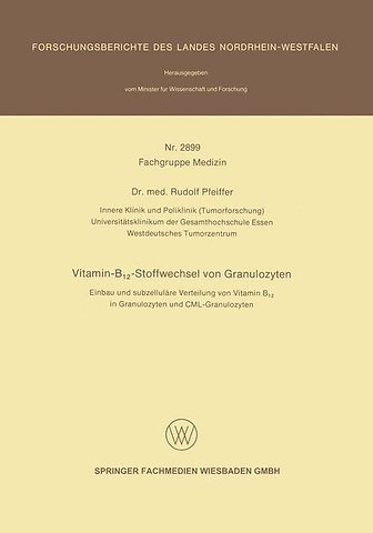 Vitamin-B12-Stoffwechsel von Granulozyten