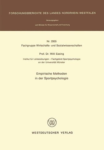 Empirische Methoden in der Sportpsychologie