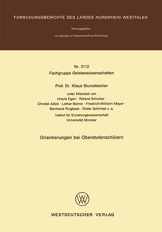 Orientierungen bei Oberstufenschülern