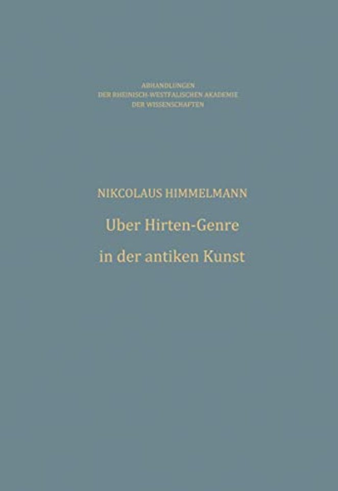 Über Hirten-Genre in der antiken Kunst