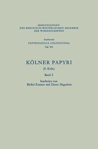 Kölner Papyri