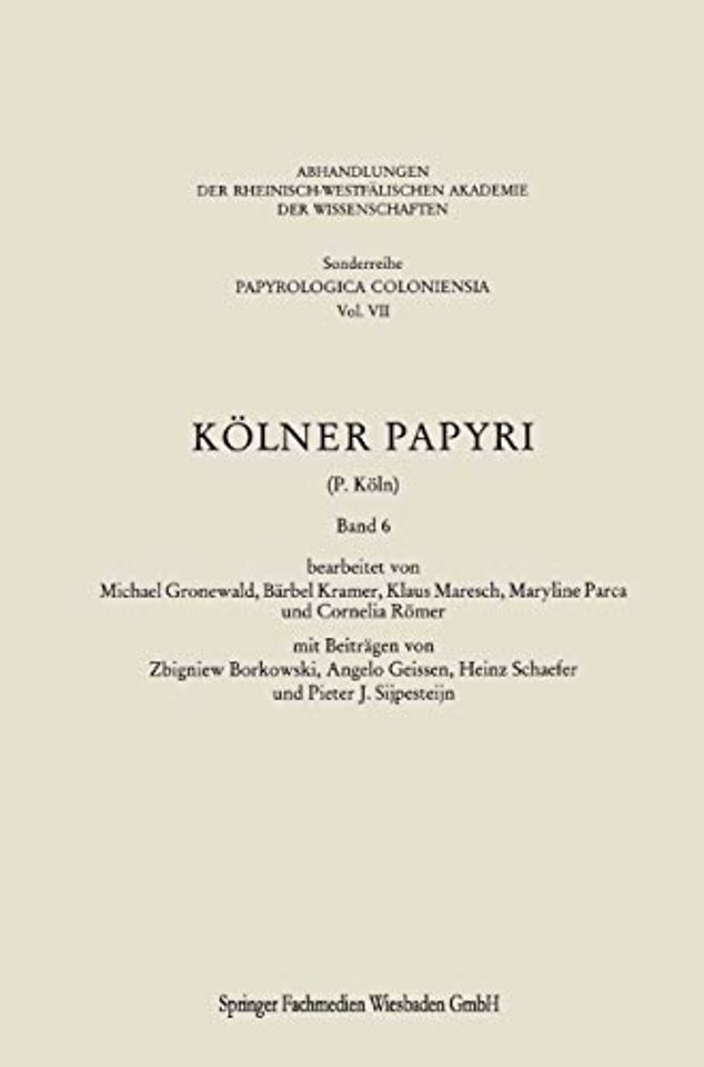 Kölner Papyri
