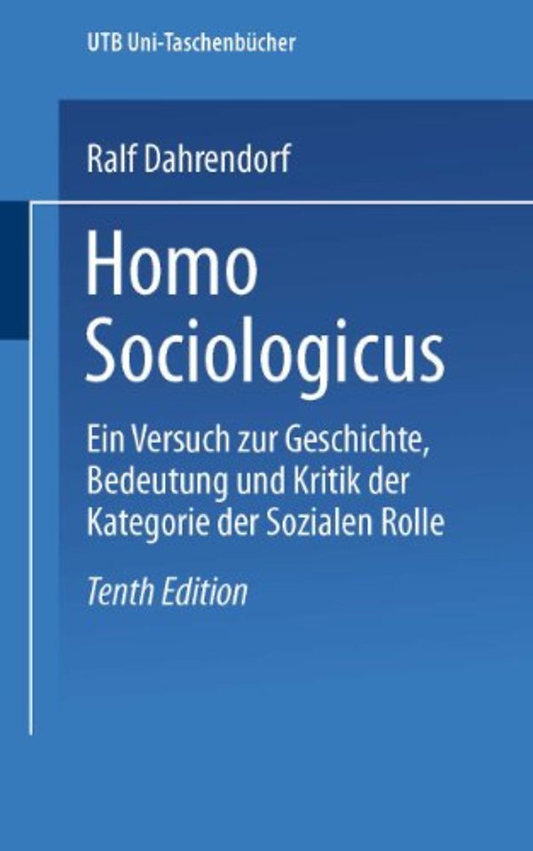 Homo Sociologicus