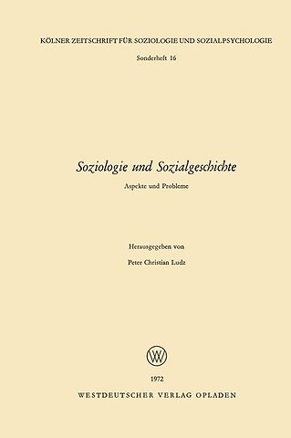Soziologie und Sozialgeschichte