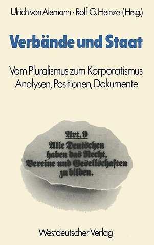 Verbände und Staat
