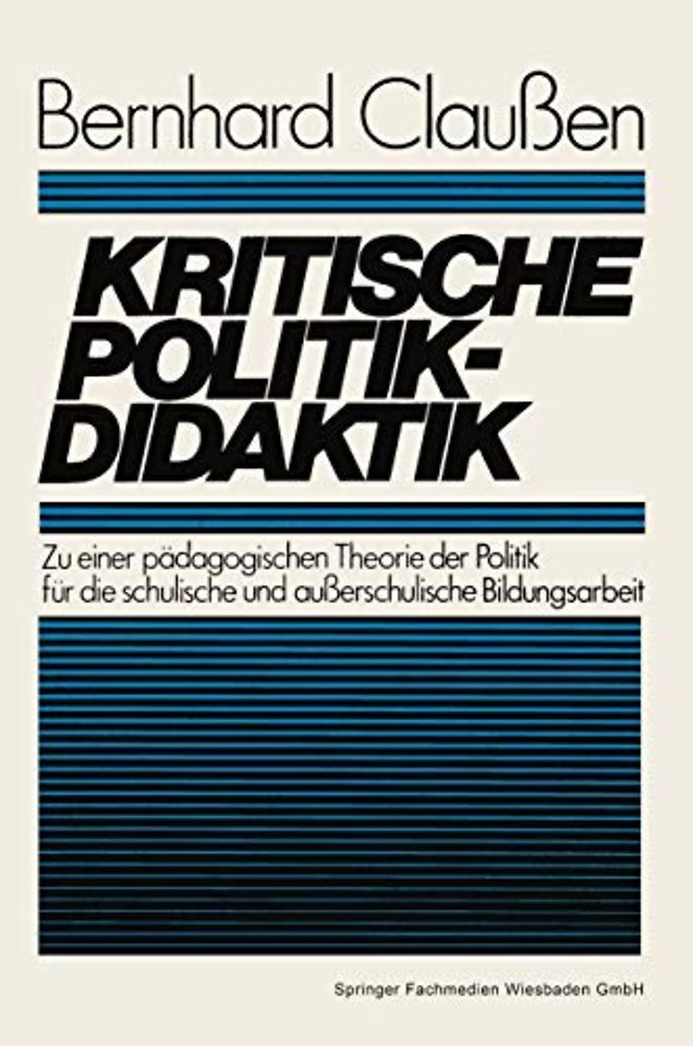 Kritische Politikdidaktik