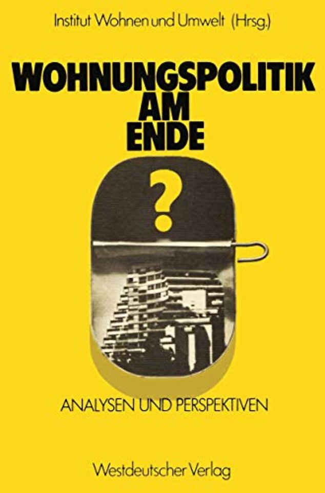 Wohnungspolitik am Ende?