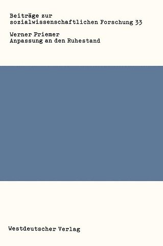 Anpassung an den Ruhestand