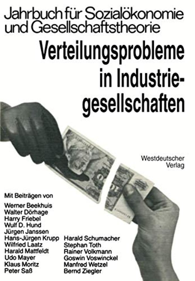 Verteilungsprobleme in Industriegesellschaften