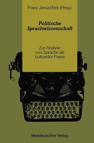 Politische Sprachwissenschaft