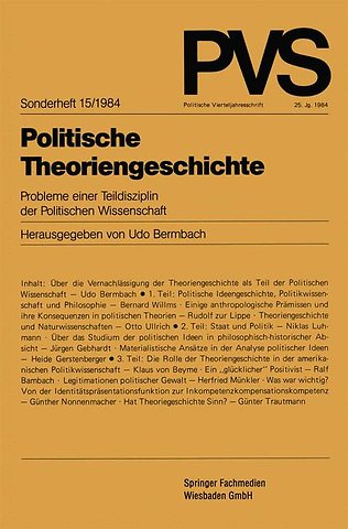 Politische Theoriengeschichte
