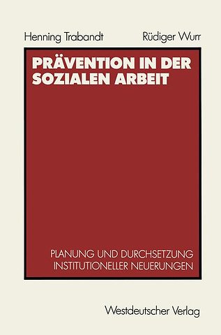 Prävention in der sozialen Arbeit