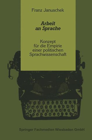 Arbeit an Sprache