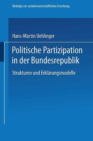 Politische Partizipation in der Bundesrepublik