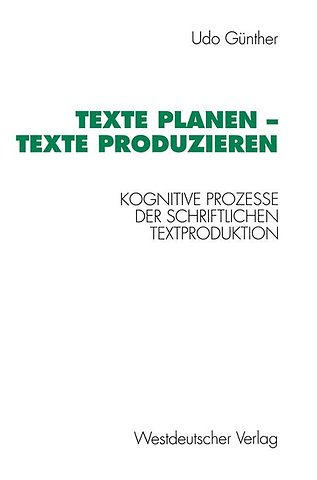Texte planen — Texte produzieren