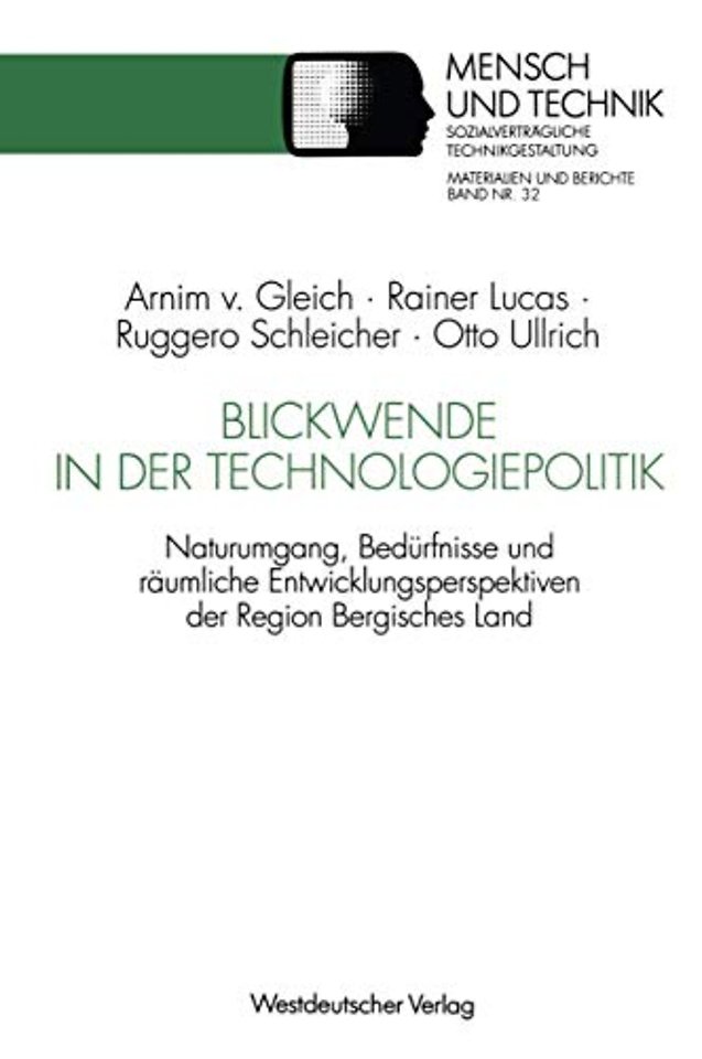 Blickwende in der Technologiepolitik