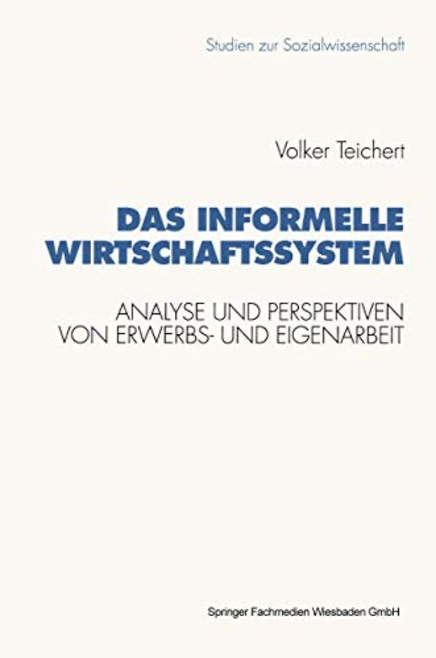 Das informelle Wirtschaftssystem