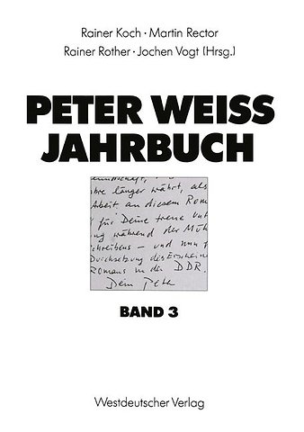 Peter Weiss Jahrbuch 3
