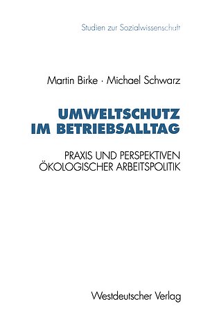 Umweltschutz im Betriebsalltag