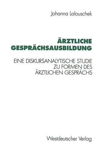 Ärztliche Gesprächsausbildung
