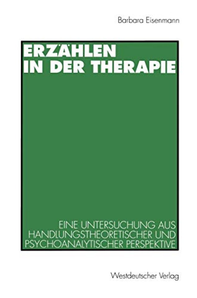 Erzählen in der Therapie