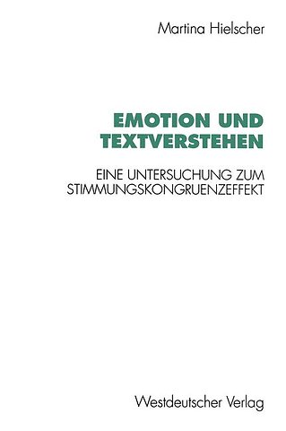 Emotion und Textverstehen
