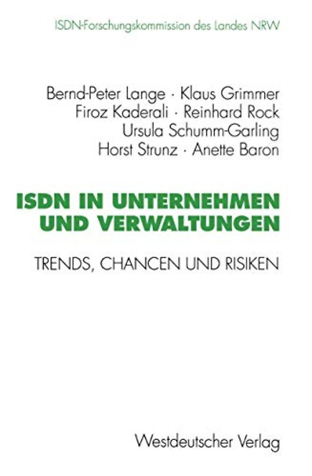 ISDN in Unternehmen und Verwaltungen