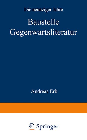 Baustelle Gegenwartsliteratur