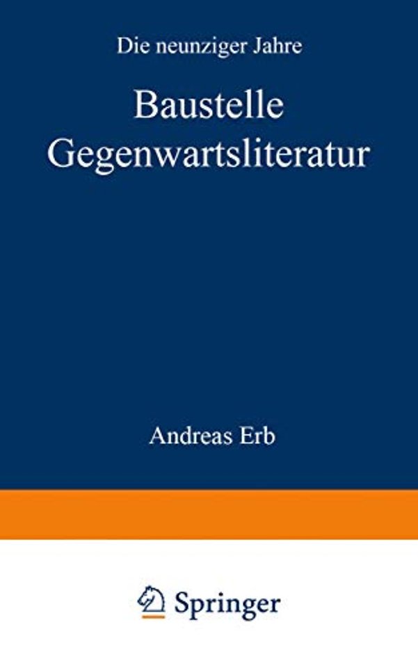 Baustelle Gegenwartsliteratur
