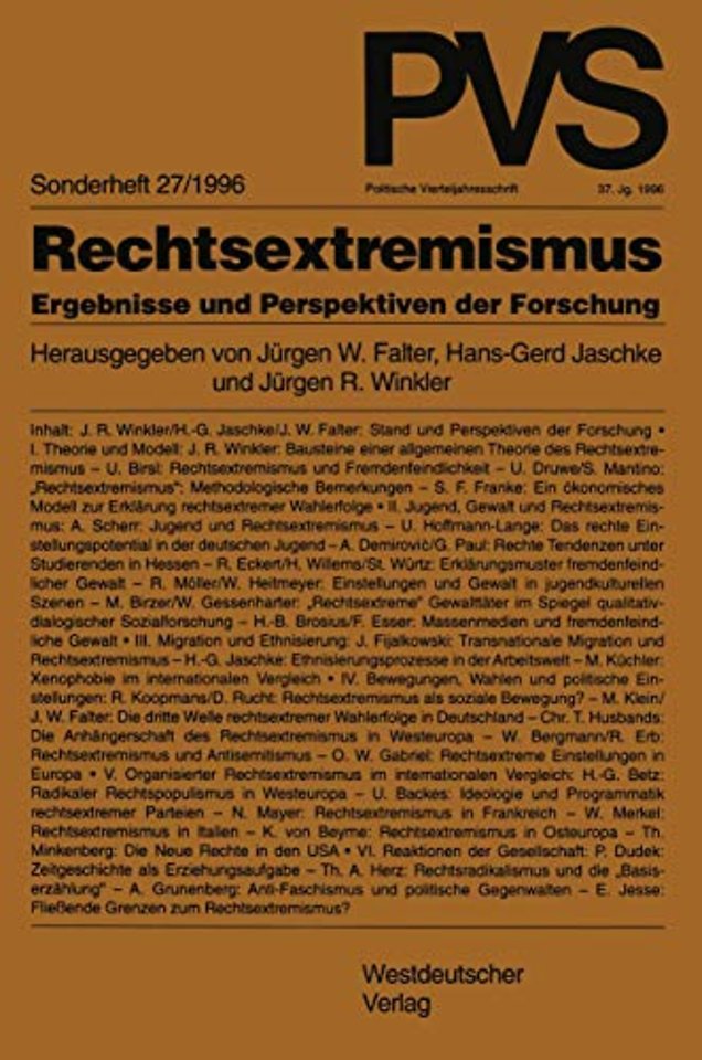 Rechtsextremismus