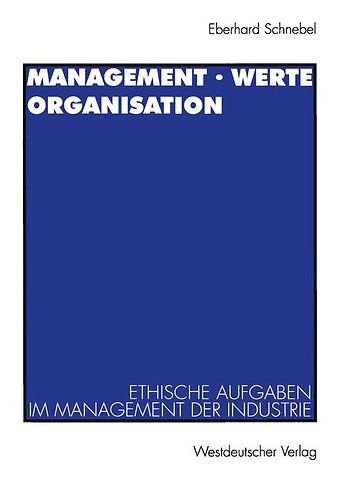 Management · Werte Organisation