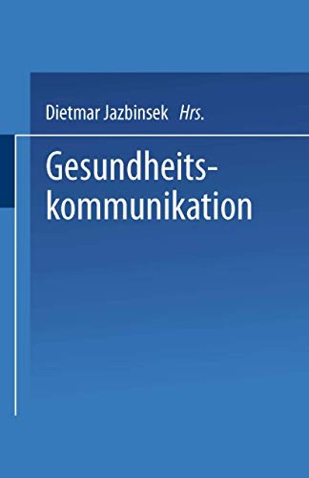 Gesundheitskommunikation
