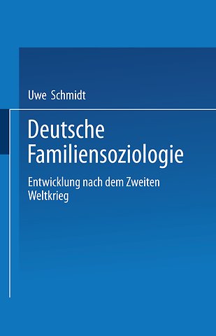 Deutsche Familiensoziologie