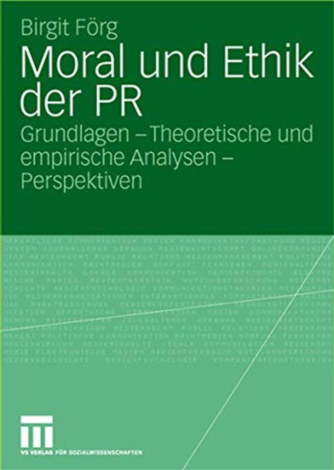 Moral und Ethik der PR