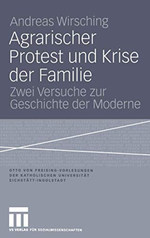 Agrarischer Protest und Krise der Familie