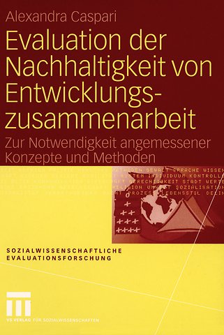 Evaluation der Nachhaltigkeit von Entwicklungszusammenarbeit