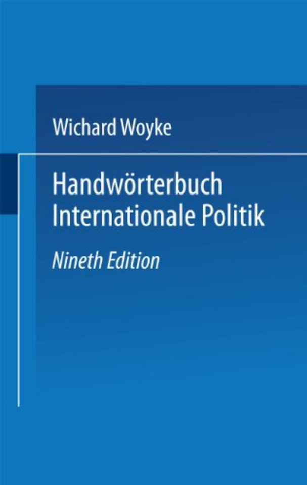 Handwörterbuch Internationale Politik