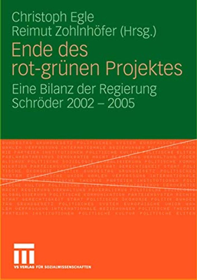 Ende des rot-grünen Projekts