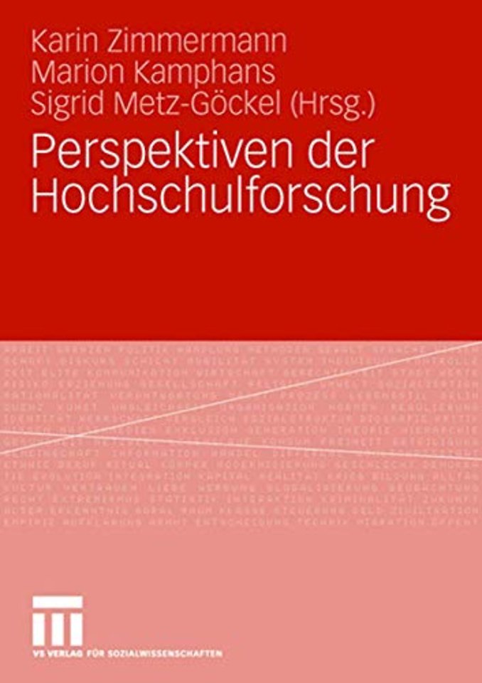 Perspektiven der Hochschulforschung