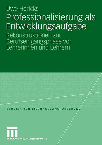 Professionalisierung als Entwicklungsaufgabe