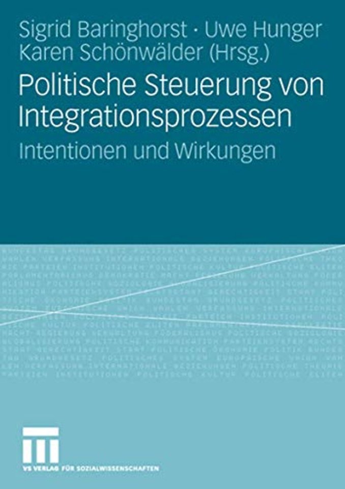 Politische Steuerung von Integrationsprozessen