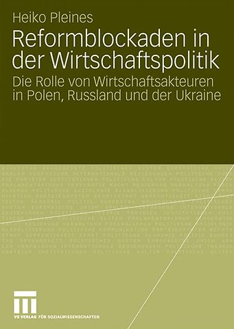 Reformblockaden in der Wirtschaftspolitik