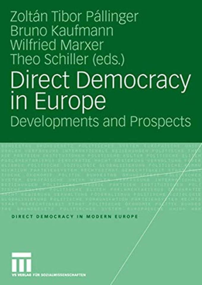 Direct Democracy in Europe