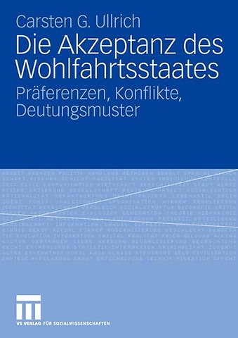 Die Akzeptanz des Wohlfahrtsstaates