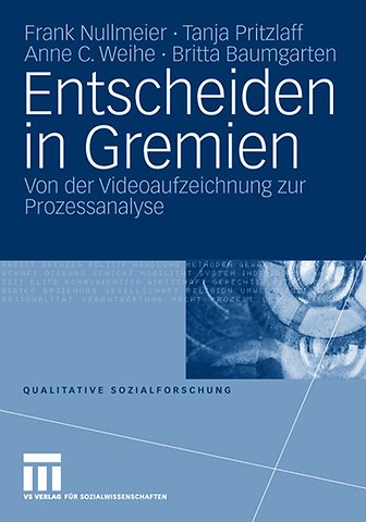 Entscheiden in Gremien